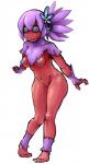 black_eyes blue_nipples blush breasts feet female flower navel nipples not_furry nude plant red_body red_skin simple_background solo white_background senatorwong starbound elemental_creature elemental_humanoid flora_fauna floran humanoid plant_humanoid hi_res