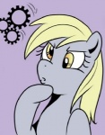 derp_eyes derpy_hooves_(mlp) equid equine female feral friendship_is_magic hair hasbro horse low_res madmax mammal my_little_pony pony solo thinking thoughtful_expression yellow_eyes