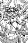 ahegao anal anal_penetration anthro arm_grab balls bdsm big_eyes bodily_fluids bondage boots bound chibi clothing cum cum_inside ear_penetration eyewear female footwear genital_fluids genitals goggles hair infestation intersex intersex/female jacket leg_grab looking_pleasured neck_grab parasite penetration ponytail possession shoes solo tongue tongue_out topwear vaginal vaginal_fluids vaginal_penetration foxify gastropod goo_creature mammal mollusk monster procyonid raccoon slug absurd_res cross-hatching hatching_(art) hi_res shaded sketch
