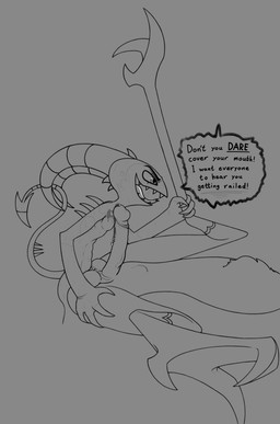 2_horns abdominal_bulge abs anal anal_penetration anthro ball_squish balls big_penis bodily_fluids command dialogue duo feet fluffy fluffy_chest foreskin from_front_position genital_fluids genitals grin horn larger_sub leaking_precum leg_grab long_legs long_penis looking_at_another lying male male/male on_back penetration penis precum precum_on_own_penis precum_on_partner retracted_foreskin saliva saliva_on_tongue saliva_string sex sharp_teeth size_difference smile spade_tail speech_bubble spikes squish standing submissive sweat sweatdrop sweaty_body tail talons teeth text thigh_grab thin_legs toes tongue vein veiny_penis colydos hellaverse helluva_boss blitzo_(helluva_boss) stolas_(helluva_boss) avian bird demon humanoid imp owl owl_demon absurd_res english_text greyscale hi_res line_art monochrome