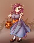 anthro big_breasts breasts clothing crowd dress female food fruit group holidays horn huge_breasts plant pumpkin silhouette smile solo_focus woofarin friendship_is_magic halloween hasbro my_little_pony mythology rarity_(mlp) equid equine horse mammal mythological_creature mythological_equine pony unicorn hi_res