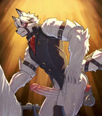 abs anal anal_orgasm anal_penetration anthro anthro_on_anthro anthro_penetrated anthro_penetrating anthro_penetrating_anthro anthro_penetrating_male audible_ejaculation balls big_penis bodily_fluids body_part_in_ass bottomless bouncing_balls bouncing_penis businesswear butt clothed clothed_sex clothing cum cum_in_ass cum_inside cum_while_penetrated cumshot disembodied_penis duo ejaculation erection fur genital_fluids genitals glans hair hands-free humanoid_genitalia humanoid_penis inner_ear_fluff male male/male male_penetrated male_penetrating male_penetrating_anthro male_penetrating_male multicolored_ears muscular muscular_anthro muscular_male muscular_on_muscular open_mouth orgasm orgasm_face pecs penetration penile penile_penetration penis penis_in_ass red_eyes red_penis sex sweat topwear tuft vein veiny_penis vest white_body white_fur white_hair horumu sound_warning mihoyo zenless_zone_zero von_lycaon canid canine canis mammal thiren wolf 2025 2d_animation animated censored digital_drawing_(artwork) digital_media_(artwork) hi_res mosaic_censorship motion_tweening promotional_material short_playtime sound webm