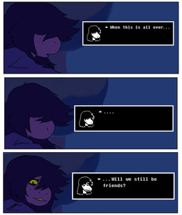 anthro brown_hair female freckles hair long_hair purple_body solo text 467doggo deltarune undertale_(series) susie_(deltarune) scalie 2025 comic digital_media_(artwork) english_text hi_res nonbinary_(lore)