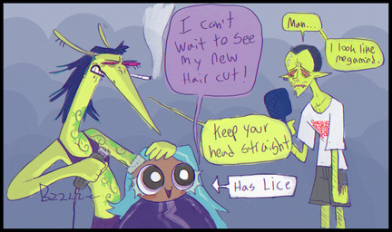 alternate_universe anthro bared_teeth black_border black_hair blue_eyelashes border bottomwear boxers_(clothing) bra clothed clothing dialogue drugs ear_piercing eyelashes facial_piercing fangs female frustrated green_body green_skin group hair happy lip_piercing male marijuana open_mouth piercing pink_eyes pink_sclera pupils purple_eyes purple_line_art sad scrunchy_face shaving shaving_head shirt simple_background smile smoking smoking_marijuana snakebite_piercing speech_bubble t-shirt tattoo teeth text text_on_clothing text_on_shirt text_on_topwear topwear trio underwear whiskers white_pupils plentyofsoup cartoon_network powerpuff_girls ace_(powerpuff_girls) bliss_(powerpuff_girls) snake_(powerpuff_girls) humanoid reptile scalie snake adversarial_noise chromatic_aberration colored colored_line_art colored_sketch digital_drawing_(artwork) digital_media_(artwork) english_text handwritten_text sketch
