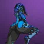 1_eye big_butt breasts butt butt_focus cybernetics female hood huge_butt machine not_furry side_boob solo thick_thighs bananaramasama digital_extremes tencent warframe ivara_(warframe) alien cyborg humanoid infested_(warframe) tenno 1:1 absurd_res hi_res