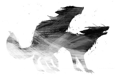 abstract_art ambiguous_gender ambiguous_penetration digitigrade doggystyle duo feral feral_on_feral from_behind_position mounting penetration quadruped raised_leg rounded_back sex side_view silhouette silhouetted_sex simple_background snout white_background skia canid canine mammal digital_media_(artwork) digital_painting_(artwork) full-length_portrait greyscale monochrome painting_(artwork) portrait