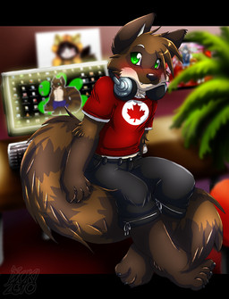 2010 anthro blush canada canadian clothing computer green_eyes headphones inuki keyboard_(computer) looking_at_viewer male mammal maple_leaf raccoon shirt shorts sitting solo teeth
Rating: Safe
Score: 4
User: Riversyde
Date: May 23, 2010 2010 anthro blush canada canadian clothing computer green_eyes headphones inuki keyboard_(computer) looking_at_viewer male mammal maple_leaf raccoon shirt shorts sitting solo teeth
Rating: Safe
Score: 4
User: Riversyde
Date: May 23, 2010