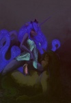 anthro anthrofied blue_body blue_fur blue_hair bodily_fluids bottomless clothed clothing cowgirl_position cum cum_in_pussy cum_inside duo erection female female_on_top female_penetrated from_front_position fur genital_fluids genitals green_hair hair horn male male/female male_on_bottom male_penetrating male_penetrating_female nude on_bottom on_top penetration penile penile_penetration penis penis_in_pussy pussy sex straddling vaginal vaginal_fluids vaginal_penetration cosmicunicorn friendship_is_magic hasbro my_little_pony mythology princess_luna_(mlp) earth_pony equid equine horse mammal mythological_creature mythological_equine pony unicorn 2012