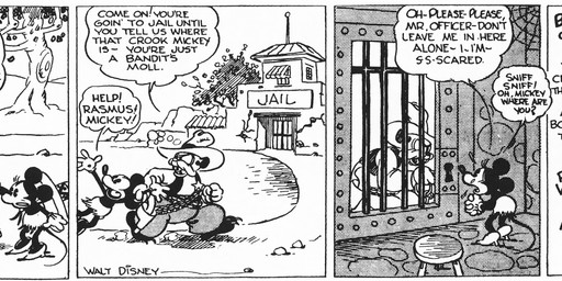 anthro beard bottomwear building clothed clothing cowboy_hat dialogue eyewear facial_hair female feral footwear glasses gloves group handwear hat headgear headwear inside male open_mouth outside pants plant quadruped text tree floyd_gottfredson roy_nelson disney public_domain mickey_mouse uncle_mortimer bulldog canid canine canis domestic_dog equid equine horse mammal mastiff molosser mouse murid murine rodent 1930 20th_century absurd_res ancient_art black_and_white comic english_text hi_res long_image monochrome wide_image