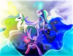 blue_eyes blue_fur colorful cutie_mark equine famosity feral friendship_is_magic fur group hair horn mammal multi-colored_hair my_little_pony princess_cadance_(mlp) princess_celestia_(mlp) princess_luna_(mlp) purple_eyes purple_fur twilight_sparkle_(mlp) white_fur winged_unicorn wings
Rating: Safe
Score: 9
User: nom123
Date: February 25, 2014