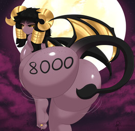 big_breasts big_butt breasts bubble_butt butt digit_ring feet female huge_butt jewelry presenting presenting_hindquarters ring soles solo toe_ring toes mistpirit amelia_raevert humanoid absurd_res hi_res