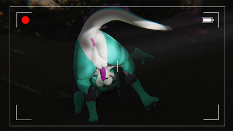 animal_genitalia anthro anus backsack balls blue_body camera_hud canine_genitalia caught_off_guard flashlight fur genitals grass male mooning night one_leg_up outside paws penis pink_anus pink_eyes plant purple_body purple_fur purple_penis raised_arm raised_leg raised_tail rear_view solo surprised tail tail_tuft touching_grass tuft kipperfox canid canine mammal nardoragon 16:9 4k absurd_res blender_(artwork) blender_cycles_(artwork) digital_media_(artwork) hi_res widescreen