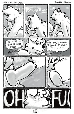 animal_genitalia animal_penis anthro canine_genitalia canine_penis dialogue duo facial_hair fellatio genitals male male/male onomatopoeia oral penile penis pubes sex slightly_chubby sound_effects text throbbing throbbing_penis tongue junipermaxima rory_(junipermaxima) sean_(junipermaxima) canid canine canis domestic_cat domestic_dog felid feline felis mammal absurd_res comic english_text hi_res trans_(lore) trans_man_(lore)