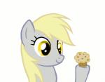 amber_eyes animated blonde_hair derpy_hooves_(mlp) durpy equid equine female food friendship_is_magic fur grey_body grey_fur hair hasbro horse loop mammal muffineating my_little_pony pony short_playtime simple_background solo yellow_eyes