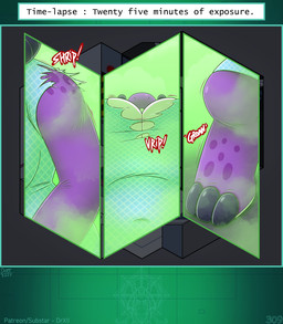 anthro breast_expansion breasts claws clothed clothing expansion female horn transformation drxii kobold_quest snozberry_kobold kobold scalie digital_media_(artwork) hi_res
