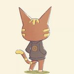 anthro big_sister_villager bottomless clothed clothing fangs female hand_in_pocket hands_in_both_pockets jacket jewelry medallion necklace pockets solo teeth topwear yellow_sclera aircrackle mookietamara animal_crossing nintendo katt_(animal_crossing) domestic_cat felid feline felis mammal 1:1 2020 animated frame_by_frame short_playtime