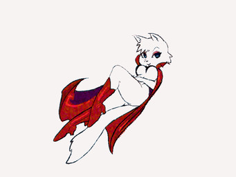 anthro black_lipstick boots breasts butt cape closed_smile clothed clothed_anthro clothed_female clothing curvy_figure eyebrows eyelashes eyeshadow facial_tuft featureless_breasts featureless_crotch female female_anthro fingers flying footwear fur head_tuft lipstick looking_at_viewer makeup medium_breasts monotone_body monotone_fur monotone_tail mostly_nude_anthro mostly_nude_female mouth_closed multicolored_eyes no_pupils one_eye_closed red_boots red_cape red_clothing red_footwear shoes simple_background smile solo tail thick_thighs tuft two_tone_eyes white_background white_body white_ears white_fur white_sclera white_tail wide_hips wink winking_at_viewer 4chan_anon unknown_artist the_super_girl domestic_cat felid feline felis mammal 2025 2d_animation animated digital_media_(artwork) frame_by_frame short_playtime