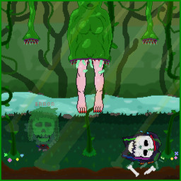 anthro bad_end bone border carnivorous_plant colored_nails colored_toenails corpse death digestion error_message feet female forest green_border group hanging_plant hologram jungle nails plant plant_vore river skull snuff swallowing tentacles toenails toes tree trio venus_flytrap vore milkybun29 milky_rivas bear giant_panda lagomorph leporid mammal rabbit 1:1