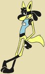 anthro body_spikes cocky cocky_smile fluffy fluffy_tail grin male narrow_hips neck_tuft slim smile solo spikes spikes_(anatomy) tail thigh_gap thin_calves thin_legs thin_thighs toony tuft doodledoggy nintendo pokemon generation_4_pokemon lucario pokemon_(species) shiny_pokemon toonkind clip_studio_paint_(artwork) digital_media_(artwork)