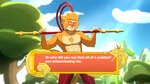 anthro athletic athletic_anthro athletic_male blush body_hair bottomwear chest_hair clothed clothing dating_sim golden_staff_(lego_monkie_kid) holding_melee_weapon holding_object holding_staff holding_weapon male melee_weapon muscular muscular_anthro muscular_male pants simple_background solo staff topless weapon weapon_on_shoulder yellow_eyes yoke_pose waterwang lego lego_monkie_kid anthor monkey_king_(lego_monkie_kid) haplorhine mammal monkey primate 16:9 digital_drawing_(artwork) digital_media_(artwork) hi_res widescreen