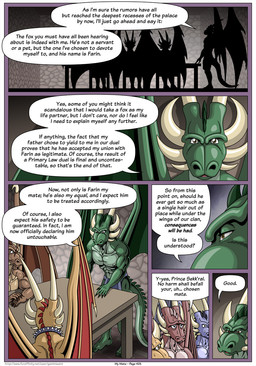5_fingers 5_toes abs anthro areola back_spines barefoot biceps biped black_claws bodily_fluids border bottomwear brown_body brown_clothing brown_eyes chair claws clothed clothing collar confidence countershade_neck countershade_tail countershade_torso countershading detailed_background dialogue facial_horn facial_scar feet finger_claws fingers furniture green_body green_spines grey_background group head_spines horn inside leaning leaning_forward leaning_on_table loincloth loincloth_only looking_at_another looking_at_viewer male membrane_(anatomy) membranous_wings muscular muscular_anthro muscular_male navel neck_spines nervous nipples non-mammal_navel non-mammal_nipples open_mouth page_number pecs plantigrade purple_body purple_bottomwear purple_clothing purple_loincloth scar serious shadow silhouette simple_background sitting speech_bubble spiked_collar spikes spines spread_wings standing stone_wall sweat sweatdrop table tail tail_spines teeth text toe_claws toes tongue topless topless_anthro topless_male wall_(structure) white_border white_claws white_sclera wing_claws wings geminisaint mythology sekk'ral dragon mythological_creature mythological_scalie scalie 2025 comic digital_media_(artwork) english_text hi_res url