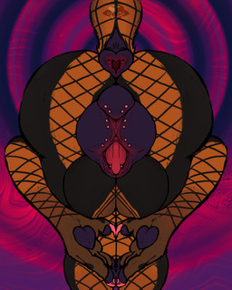 animal_genitalia anus ass_up backsack balls big_balls big_butt big_clitoris butt butt_focus canine_clitoris canine_genitalia clitoris clitoris_piercing genital_piercing genitals heart_symbol huge_balls huge_butt huge_clitoris hyper hyper_clitoris hyper_genitalia meme_pose nude piercing presenting presenting_hindquarters yonnixart hertz_loveshock_(yonnixart) canid canine canis domestic_dog mammal mastiff molosser rottweiler 4:5 absurd_res hi_res nonbinary_(lore)