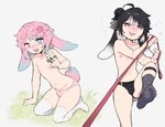 bulge clothing daisy_(flower) detailed_bulge femboy first_person_view flower heterochromia josou_seme leash leash_pull leashed_pov male nipples panties plant puffy_nipples simple_background submissive submissive_pov underwear white_background sheph vtuber shirybun animal_humanoid humanoid lagomorph lagomorph_humanoid leporid_humanoid mammal mammal_humanoid rabbit_humanoid hi_res