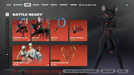 accessory andromorph anthro big_breasts big_penis bouncing_breasts breasts dancing ear_piercing ear_ring female gameplay_mechanics genitals intersex looking_at_viewer necktie nude nude_female penis piercing ring_piercing solo swinging_penis ogtamarindo third-party_edit shachath3d_(modeler) epic_games fortnite camille_(fortnite) mammal murid murine rat rodent 16:9 animated animated_gif hi_res loop short_playtime widescreen