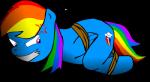 alpha_channel angry bdsm bondage bound captured dbzshonen13 equine female feral friendship_is_magic gagged hair helpless hogtied mammal multi-colored_hair my_little_pony pegasus rainbow_dash_(mlp) rainbow_hair shadow solo struggle tapegag wings
Rating: Questionable
Score: 0
User: Jatix
Date: March 14, 2014