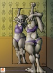 2016 4_fingers anthro bedroom_eyes breasts butt camel_toe clothed clothing disney female fingers fur grey_body grey_fur half-closed_eyes inside jeremy_mullins judy_hopps lagomorph leporid looking_at_mirror looking_at_object looking_at_viewer mammal midriff mirror narrowed_eyes panties purple_eyes rabbit raised_arm rear_view reflection seductive shirt side_boob signature skimpy small_breasts smile solo standing tank_top topwear underwear zootopia