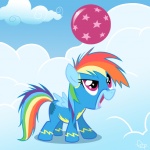 2011 ball bodysuit cloud costume equine female feral friendship_is_magic hair horse multi-colored_hair my_little_pony pegasus pony rainbow_dash_(mlp) rainbow_hair skinsuit solo wings yikomega
Rating: Safe
Score: 7
User: Ohnine
Date: November 09, 2011
