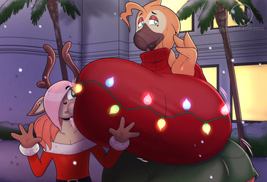 big_breasts bikini bikini_bottom bikini_top breasts clothing eyewear female food glasses hair holding_food holding_object huge_breasts hyper hyper_breasts japanese nipple_outline pink_hair playboy_bunny swimwear two-piece_swimsuit crescent-blue-zero avian bird deer flamingo mammal new_world_deer reindeer hi_res