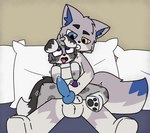 adult_on_young age_difference animal_genitalia animal_penis anthro arm_around_another balls big_balls big_penis black_body black_ears black_fur black_nose black_pawpads black_tail blue_eyes blue_penis blue_tail canine_genitalia canine_penis duo eyebrows front_view fur genitals grey_body grey_ears grey_fur grey_hair grey_spots grey_tail hair half-closed_eyes hand_on_arm hand_on_penis handjob heterochromia inside knot looking_at_another looking_pleasured male male/male markings multicolored_body multicolored_ears multicolored_fur multicolored_tail narrowed_eyes on_lap orange_eyes pawpads penile penis pillow purple_eyes purple_penis raised_eyebrow sex sitting sitting_on_lap size_difference small_balls small_penis smile spots spotted_body spotted_fur tail tongue tongue_out two_tone_body two_tone_ears two_tone_fur two_tone_tail young young_anthro young_male younger_male lightningb0lt01 dogering australian_cattle_dog canid canine canis cattledog domestic_dog herding_dog mammal pastoral_dog wolf 2025 absurd_res digital_media_(artwork) hi_res pseudo_incest_(lore) stepbrother_(lore) stepbrothers_(lore) stepsibling_(lore)