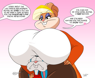 adult_on_child adult_on_young age_difference anthro anthro_on_anthro big_breasts blonde_hair blue_body boob_hat breast_play breast_rest breasts buckteeth clothed clothing duo ears_as_hair female female_anthro hair hair_bun_ears hand_on_shoulder hands_on_hips heart_after_text helpless holidays huge_breasts hyper hyper_breasts imminent_rape imminent_sex intraspecies looking_up_at_partner makeup male male/female mature_anthro mature_female multicolored_body multicolored_hair no_escape obsessed older_female scared shota size_difference smile swallowing teeth thick_thighs topwear two_tone_body two_tone_hair wide_eyed wide_hips worried worried_look young young_anthro young_male younger_anthro younger_male aeolus06 bloxwhater the_looney_tunes_show tiny_toon_adventures valentine's_day warner_brothers buster_bunny patricia_bunny lagomorph leporid mammal rabbit hi_res
