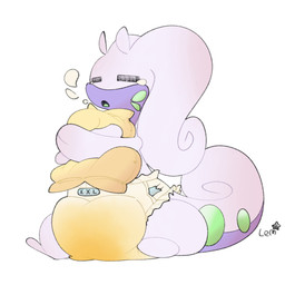 ambiguous_gender antennae_(anatomy) anthro big_diaper bodily_fluids bubble clothed clothing curled_tail diaper diaper_only eyes_closed featureless_feet feet genital_fluids green_markings green_tongue hug hugging_object hugging_pillow markings open_mouth pillow purple_antennae purple_body simple_background sitting snoring solo tail tears three-quarter_view tongue topless unclean_diaper urine used_diaper using_diaper wearing_diaper wet_diaper wetting wetting_diaper white_background yellow_diaper yellow_pillow typhy nintendo pokemon generation_6_pokemon goodra pokemon_(species) 1:1 2020 full-length_portrait hi_res portrait signature
