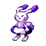 ambiguous_gender anthro blue_body blue_fur eyes_closed feet fur serious simple_background solo tail toes white_background white_body white_fur pixeltto 2024_pokemon_gigaleak beta_pokemon_games nintendo pokemon beta_pokemon_(species) lagomorph mammal warabbit 1:1 2024 digital_media_(artwork) english_description pixel_(artwork)