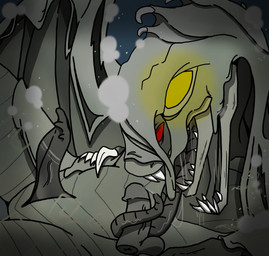 animal_genitalia anthro balls black_penis black_tongue blue_background bodily_fluids claws cloaca cloacal_penis darkened_genitalia decaying disembodied_penis duo effluvia erection frilled_penis genital_slit genitals glowing glowing_eyes grey_body grey_scales jaws long_tongue looking_at_viewer male male/male mold_(fungus) multi_jaw oral penis red_eyes saliva saliva_string scales second_skin sex sharp_teeth simple_background smoke smoke_from_mouth spikes spikes_(anatomy) spores teeth tongue tongue_around_penis tongue_out tonguejob unusual_anatomy unusual_genitalia unusual_penis wings yellow_eyes crimsontyd capcom monster_hunter mythology blackveil_vaal_hazak dragon elder_dragon human mammal mythological_creature mythological_scalie scalie vaal_hazak absurd_res hi_res