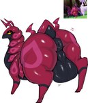 absurd_res antennae_(anatomy) anus arthropod backsack balls big_anus big_balls big_butt butt duo eyelids feral generation_5_pokemon generation_6_pokemon genitals goodra hi_res huge_balls huge_butt kingofacesx male male/male multiple_images nintendo pokemon pokemon_(species) puffy_anus rear_view red_body reference_image scolipede solo solo_focus thick_thighs tozamtr yellow_eyes