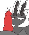 Rating: e
ID: 5514267
Date: 2025-04-19 07:52:57 -0400
Status: active
Score: 4
animal_genitalia annoyed antennae_(anatomy) anthro arthropod blush canid canine canine_genitalia duo embarrassed faceless_character facet_(shibaru) fluffy genitals grey_body heart_eyes heart_symbol horn insect knot lepidopteran looking_offscreen male male/male mammal moth penis penis_by_face unknown_artist post #5514267