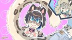 duo female luxar92 orio_(character) felid mammal pantherine snow_leopard 16:9 hi_res widescreen