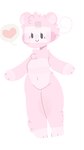 anthro bear butt clothed clothing cricetid female hamster hybrid mammal model_sheet papper_face rodent solo text thick_thighs uwu young young_anthro young_female