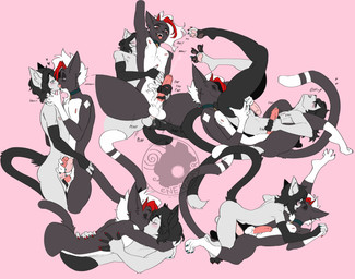 anal anal_penetration anthro bite biting_lip butt butt_grab choker claws colored_nails cross duo entwined_tails eyes_closed femboy foreskin french_kissing frottage genitals hand_on_butt handjob handjob_while_rimming hands_behind_head hands_on_back heart_symbol horn inverted_cross jewelry kissing kissing_while_penetrating low-angle_view lying making_out male male/male markings nails necklace on_back on_top open_mouth oral pawpads penetration penile penis penises_touching reach_around rimming sex tail tail_coil toe_claws tongue tongue_out womb_tattoo nerunaur custom_ink jackson_thorne cat_demon domestic_cat felid feline felis mammal hi_res