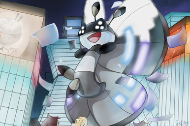 ambiguous_gender antennae_(anatomy) billboard building city dumplings food grey_body group insect_wings looking_at_another macro night open_mouth open_smile outside smile solo_focus text wings listrymistery nintendo pokemon generation_6_pokemon human mammal pokemon_(species) vivillon 2022 digital_drawing_(artwork) digital_media_(artwork) english_description hi_res japanese_text signature