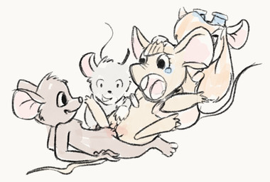 anthro assisted_rape clitoral clitoral_rubbing dominant dominant_female dominant_young female female/female female_raped female_raping_female forced group held_by_legs pinned rape rape_by_proxy sex tribadism vaginal young tabloi chip_'n_dale_rescue_rangers disney ernest_and_celestine little_witch_academia studio_trigger the_great_mouse_detective atsuko_kagari celestine_(ernest_and_celestine) gadget_hackwrench olivia_flaversham mammal mouse murid murine rodent crossover hi_res sketch