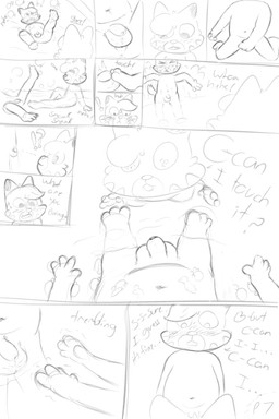 anthro bathroom_sex dialogue duo exploring female genitals male male/female nude penis playing teaser text vulva young young_male somestickygoo first_time? murphy_and_mitzi bimmy_(ajmarekart) jimmy_(ajmarekart) murphy_(ajmarekart) domestic_cat felid feline felis mammal 2:3 absurd_res comic english_text hi_res monochrome sketch unfinished incest_(lore)