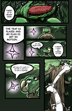 anthro clothed clothing dialogue duo female horn text brradett lernie_(brradett) love_goddess_(brradett) scalie absurd_res colored comic english_text hi_res shaded