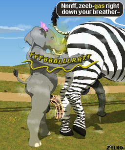 anal anal_fluids anal_juice_drip anal_penetration animal_genitalia animal_penis anthro anthro_on_feral anus balls bestiality blush bodily_fluids breasts chastity_cage chastity_device cum dominant dominant_feral dominant_male dripping duo equine_genitalia equine_penis fart fart_cloud fart_fetish farting_in_nose farting_on_face feral field flared_penis flies_for_smell flower_accessory genital_fluids genitals green_fart_cloud gynomorph gynomorph_on_feral intersex intersex/male intersex_on_feral jewelry male male_feral musk musky_penis onomatopoeia oral penetration penile penis precum precum_drip presenting presenting_anus proboscis_(anatomy) quadruped raised_tail sex snout_fuck sound_effects speech_bubble striped_body stripes submissive submissive_anthro sweat sweatdrop sweaty_anus sweaty_balls sweaty_body sweaty_genitalia sweaty_penis tail tail_fluff text trunk_(anatomy) trunk_in_ass trunk_play trunk_sex conditional_dnp zelkothezeeb zelko elephant elephantid equid equine felkin hybrid mammal proboscidean zebra 5:6 digital_media_(artwork) hi_res pixel_(artwork)