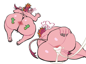 anthro anthro_focus anus big_butt blush bodily_fluids butt clothed clothing cloven_hooves cum cum_in_ass cum_inside cum_string disembodied_hand duo ear_piercing ear_ring facial_piercing female female_focus genital_fluids genitals hooves huge_butt lying nose_piercing nose_ring nude nude_anthro nude_female on_side overweight overweight_anthro overweight_female piercing pink_body pubes pull_out rear_view ring_piercing skimpy smile solo solo_focus spread_anus spread_butt spreading tail tail_tuft thong tuft underwear vulva lovetopullmicke dreamworks the_bad_guys pigtail_(the_bad_guys) mammal suid suine sus_(pig) wild_boar hi_res