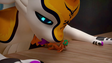 anthro bodily_fluids claws duo feet fur green_body green_fur imminent_vore large_tongue licking male micro open_mouth orange_body pawpads paws saliva shark_tail size_difference squish tail teeth tongue tongue_out wet wet_body kaanavali blender_cycles_(artwork) kaan_avali nexo_(nexotheshark) avali avian fish marine shark 16:9 3d_(artwork) 3d_animation animated blender_(artwork) digital_media_(artwork) hi_res no_sound short_playtime webm widescreen