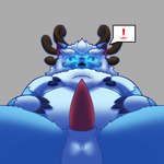 male slightly_chubby solo demi_owo league_of_legends riot_games tencent willump_(lol) yeti 1:1 hi_res